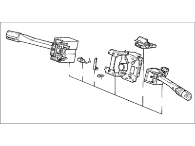 Acura 35250-SD2-A24 Switch Assembly, Combination (Tec)