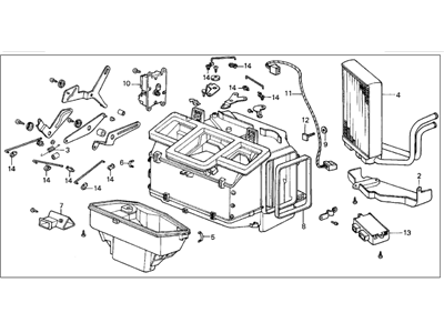 Acura 39210-SD2-A62 Heater Unit