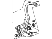 OEM 1995 Acura TL Arm A, Right Rear (Lower) - 52345-SW5-A00