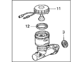 OEM 1996 Acura Integra Master Cylinder Assembly - 46100-ST7-013