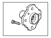 OEM 1987 Acura Legend Hub Assembly, Front - 44600-SD4-010