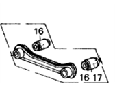 OEM 1988 Acura Legend Arm A, Rear (Lower) - 52350-SG0-010