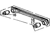 OEM 1988 Acura Legend Arm B, Rear (Lower) - 52355-SG0-010