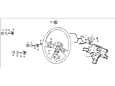 OEM 1988 Acura Legend Wheel, Steering (Black) (Nippon Purasuto) - 53110-SD2-A12ZA