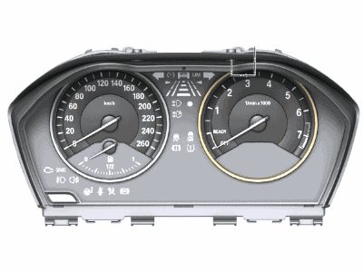 BMW 62-10-6-843-052 Instrument Cluster