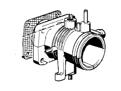 BMW 13-54-1-716-061 Throttle Body