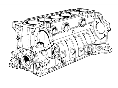 BMW 11-11-1-316-696 Engine Block