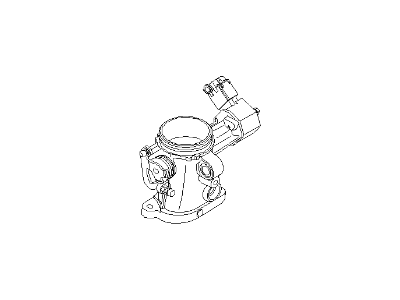 BMW 13-54-7-841-816 Throttle Body