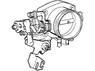 BMW 13-54-1-748-105 Throttle Body