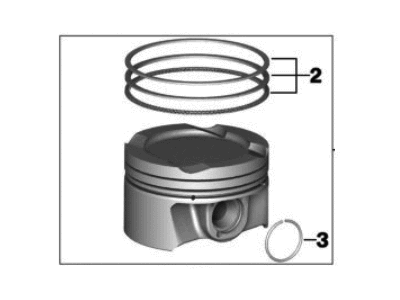 BMW 11-25-9-468-869 PISTON KIT