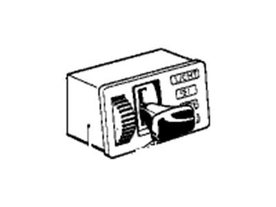 BMW 61-31-1-372-026 Headlight Light Lamp Switch