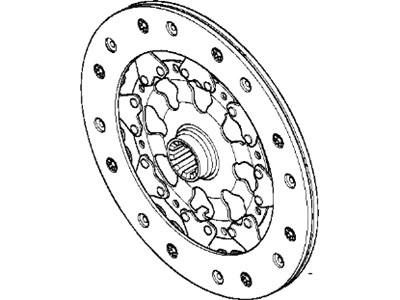 BMW 21-21-2-228-853 Clutch Plate