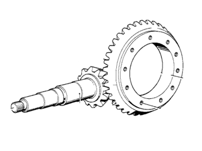 BMW 33-12-1-210-887 Crowngear Set