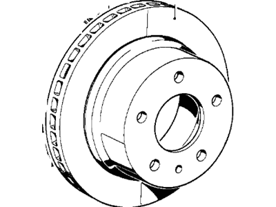 BMW 34-21-6-890-341 Brake Disc