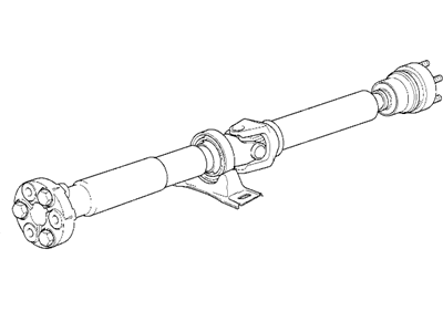 BMW 26-10-1-229-291 Axle Drive Shaft