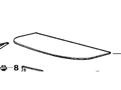 BMW 51-48-1-977-023 Sound Insulation Roof