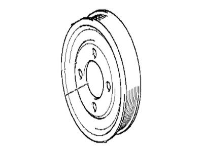 BMW 11-51-1-709-872 Pulley