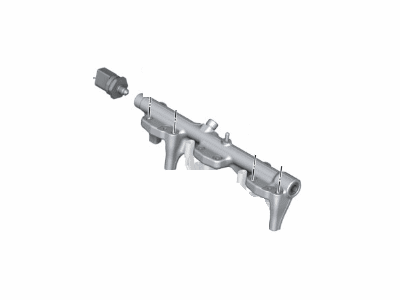 BMW 13-53-8-665-631 HIGH-PRESSURE RAIL