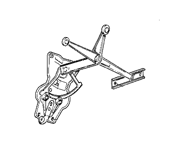 BMW 51-33-1-935-642 Front Right Door Window Regulator