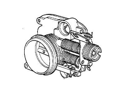 BMW 13-54-1-747-768 Throttle Body