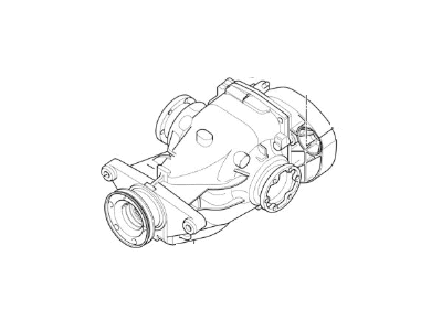 BMW 33-10-7-529-431 Rear Differential