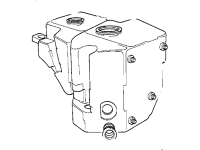 BMW 61-67-8-360-020 Windshield Washer Fluid Reservoir Tank