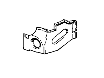 BMW 41-13-1-876-045 Panel Heater Left