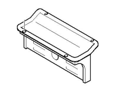 BMW 16-13-2-229-735 Holder For Activated Charcoal Filter