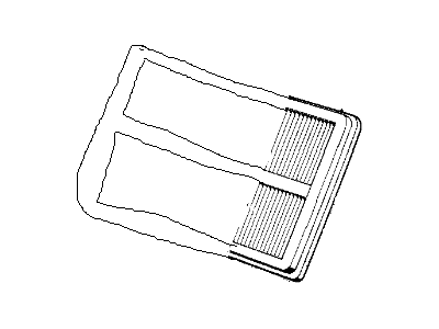 BMW 13-72-1-285-521 Air Filter Element