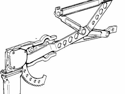 BMW 51-33-1-921-506 Front Right Door Window Regulator