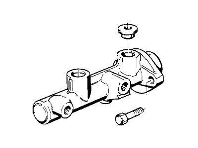 BMW 34-31-1-161-937 Brake Master Cylinder