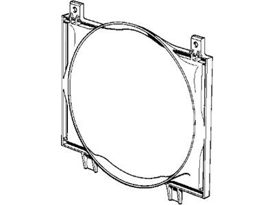 BMW 17-11-1-177-201 Fan Shroud