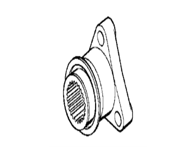 BMW 23-21-7-504-491 Output Flange