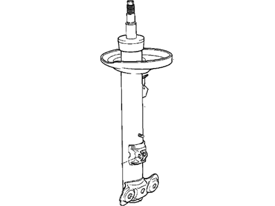 BMW 31-31-6-753-261 Front Left Spring Strut