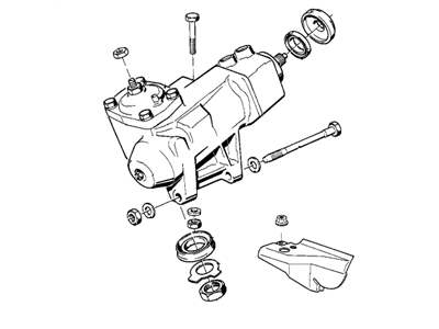 BMW 32-13-1-126-888 Gasket Set Hydro Steering