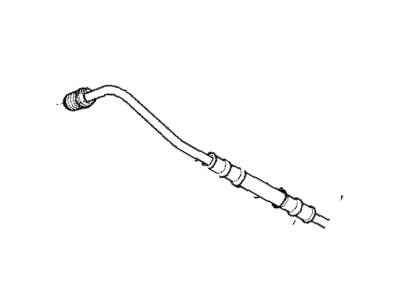 BMW 34-32-7-833-318 Pipeline With Pressure Hose