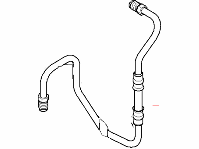 BMW 34-32-6-774-387 Pipeline With Pressure Hose