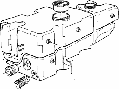 BMW 61-67-8-350-932 Fluid Container
