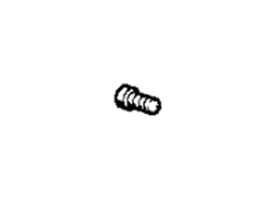 BMW 51-34-1-961-320 Fillister Head Screw