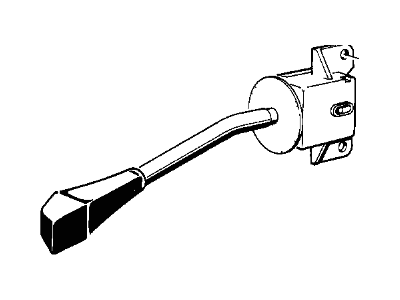 BMW 61-31-1-374-802 Dip-Dim Control Turn Signal Switch