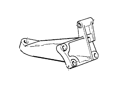 BMW 11-81-1-176-322 Right Supporting Bracket