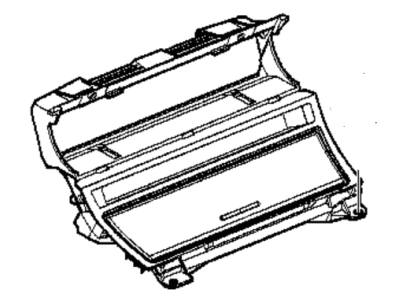 BMW 51-16-7-001-408 Instrument Panel, Switch Centre