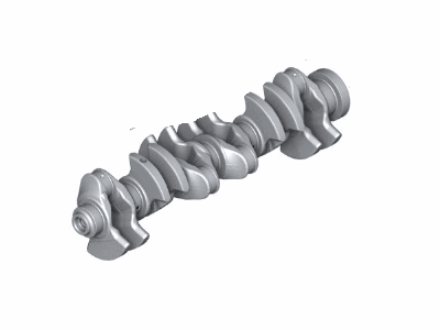 BMW 11-21-8-095-728 CRANKSHAFT