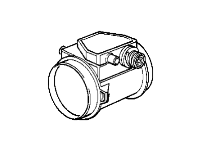 BMW 13-62-7-527-525 Mass Air Flow Sensor