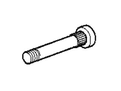 BMW 26-11-1-226-730 Knurled Bolt