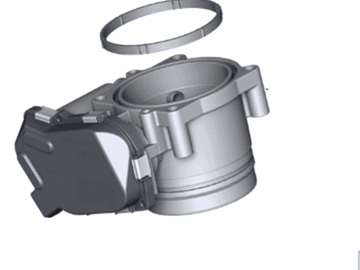 BMW 13-54-7-597-871 Throttle Body