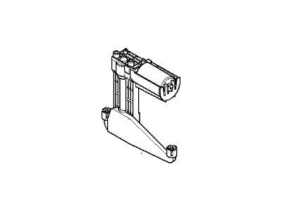 BMW 52-10-7-064-831 Drive, Vertical Headrest Adjustment