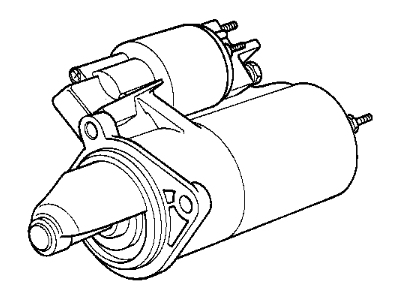 BMW 12-41-1-720-218 Exchange Starter Motor