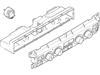 BMW 64-11-6-953-186 Automatic Air Conditioning Control