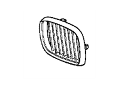 BMW 51-13-8-124-272 Grille Right
